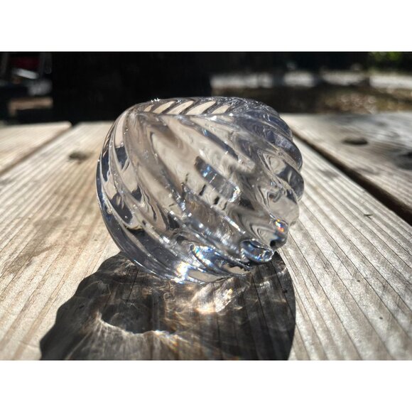 PartyLite Illusions Glass Swirl Tea Light Holder P0463 - Picture 2 of 10